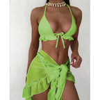 Maillot de bain trois pièces pour femme