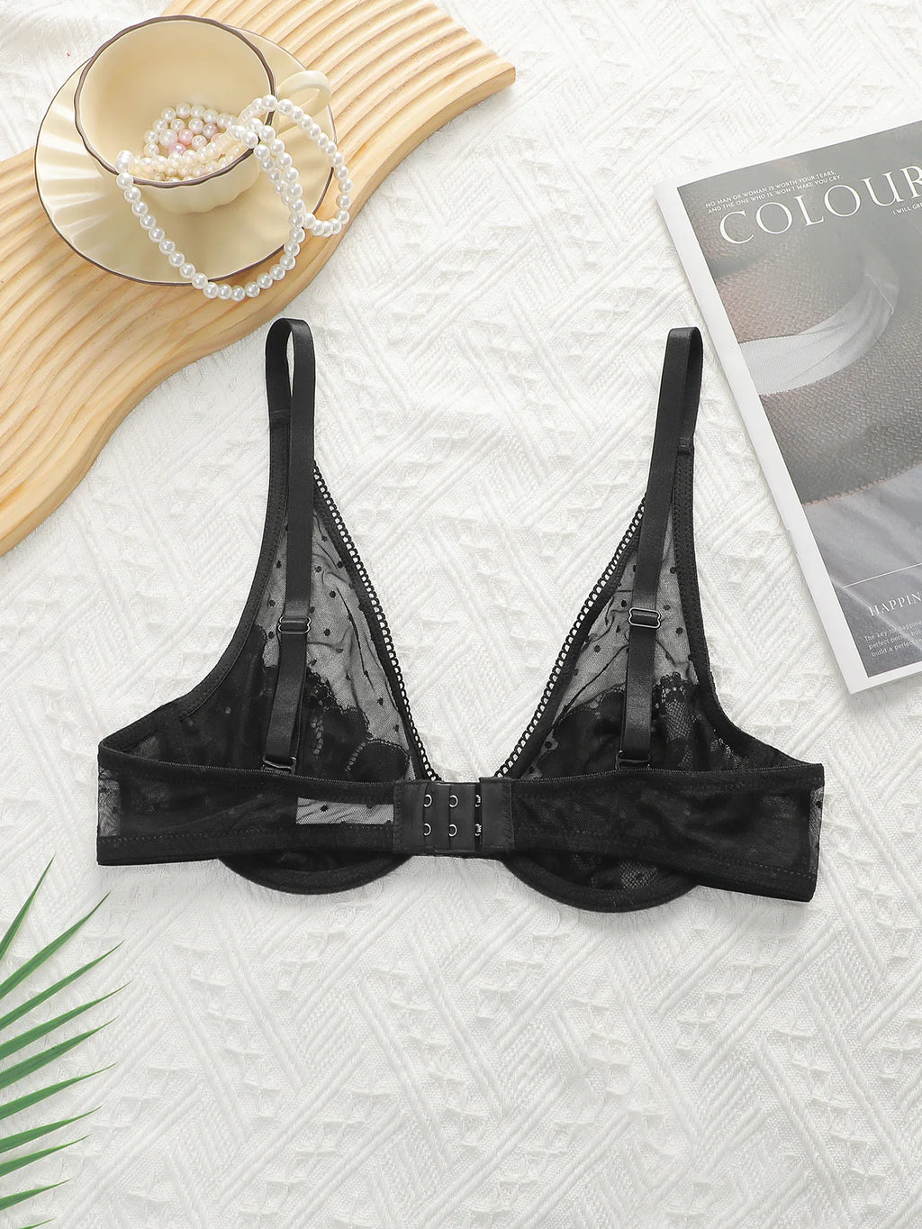 Soutien-gorge sexy en dentelle respirante pour femmes