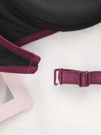 Soutien-gorge sexy papillon brodé suspendu au cou pour femmes
