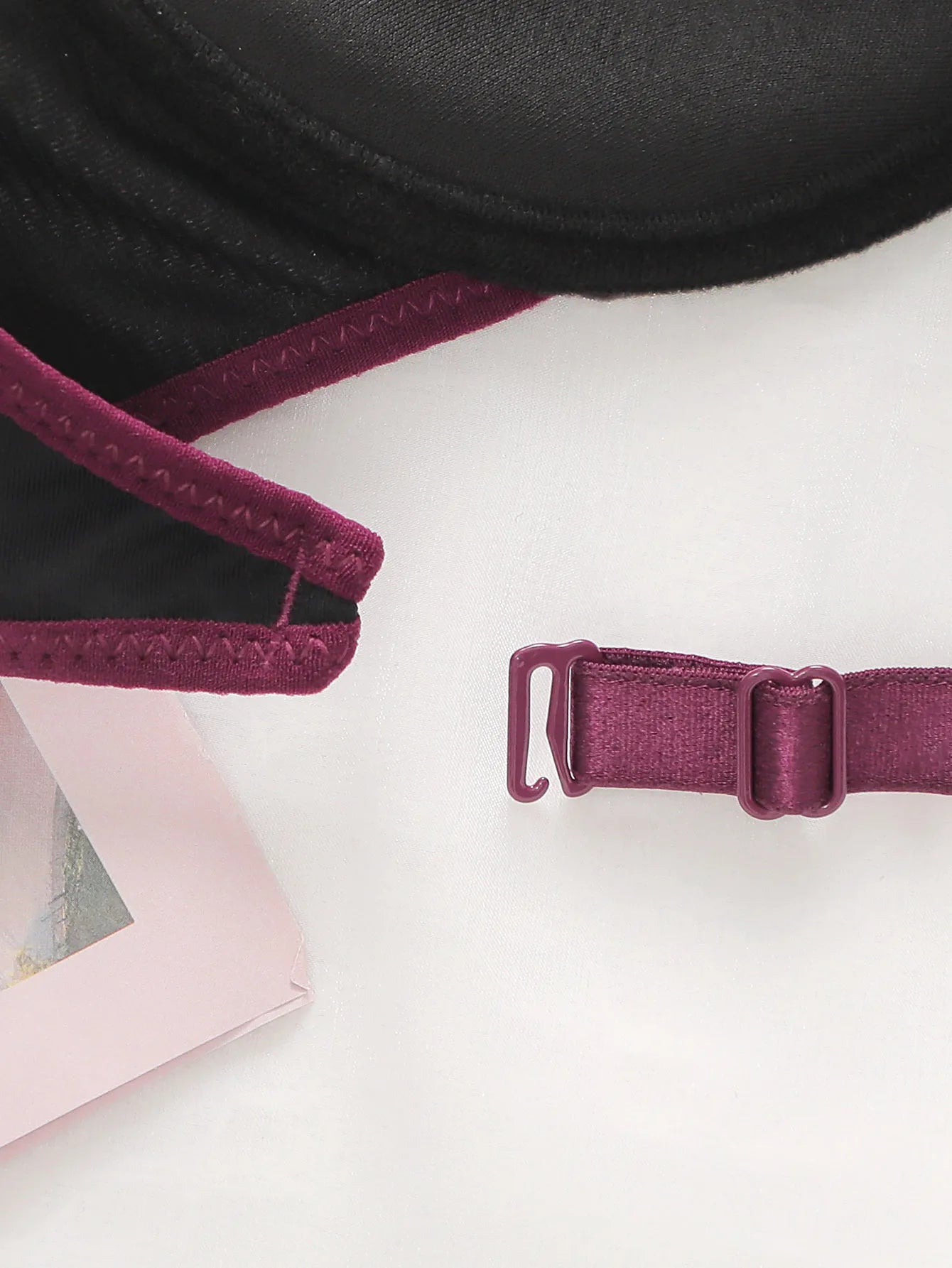 Soutien-gorge sexy papillon brodé suspendu au cou pour femmes