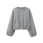 Veste d'aviateur souple et tendance pour femmes
