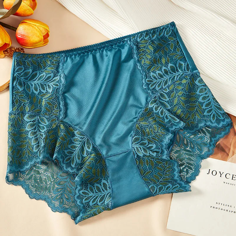 Culotte sexy en dentelle ajourée pour femmes