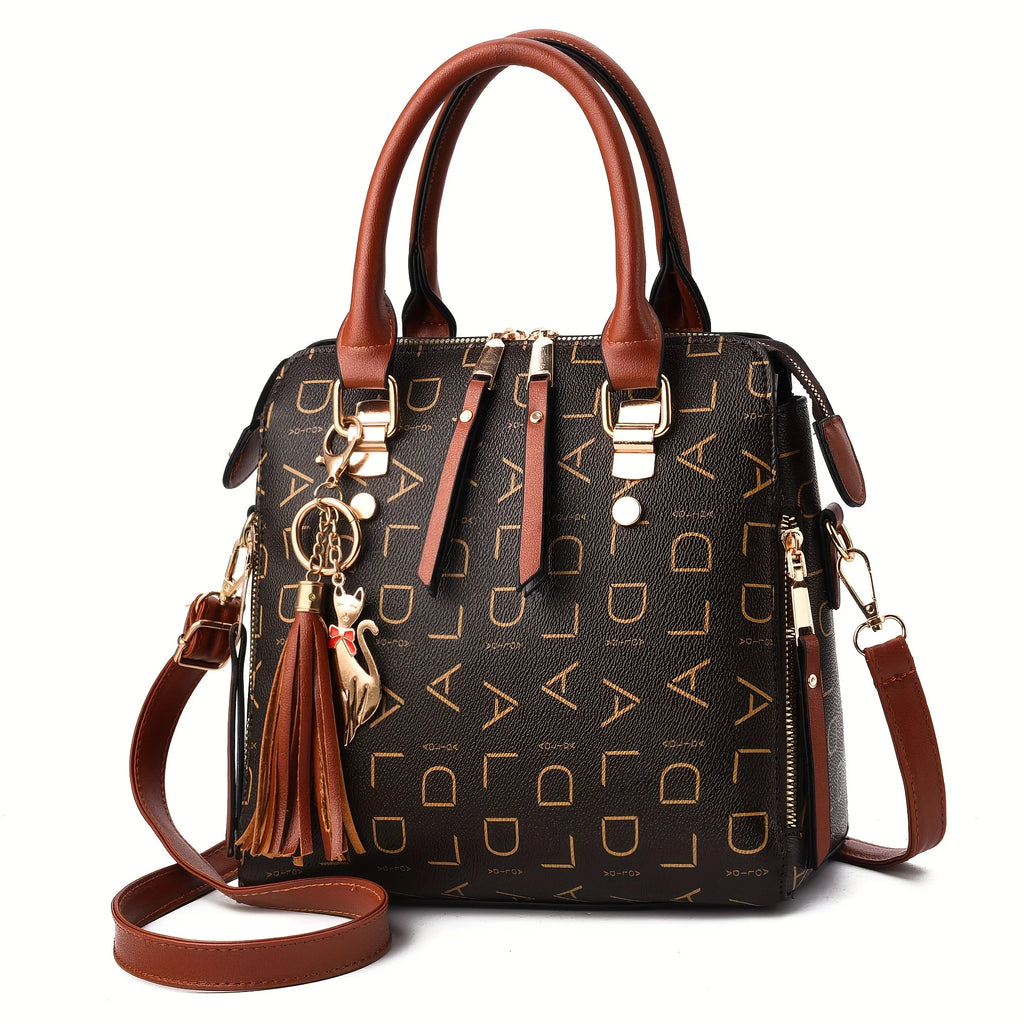 Sac à main en cuir synthétique pour femmes