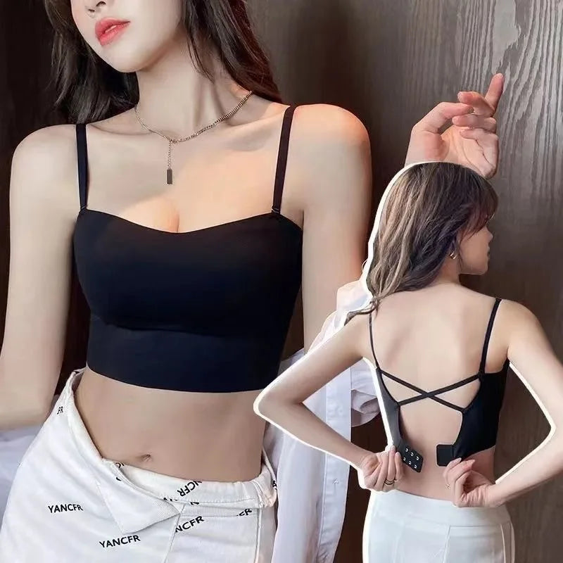 Soutien-gorge une pièce avec coussinets de poitrine pour femmes