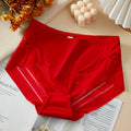 Culotte en dentelle taille haute sans couture pour femmes