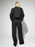 Ensemble deux pièces tailleur et pantalon pour femmes