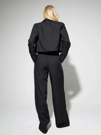Ensemble Tailleur Femme 2 Pièces – Veste et Pantalon