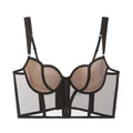 Soutien-gorge Push Up transparent pour femmes