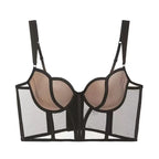 Soutien-gorge Push Up transparent pour femmes