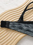 Ensemble de lingerie sexy en dentelle brodée pour femmes
