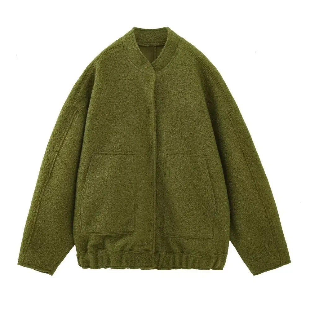Blouson Rétro Oversize Style Streetwear