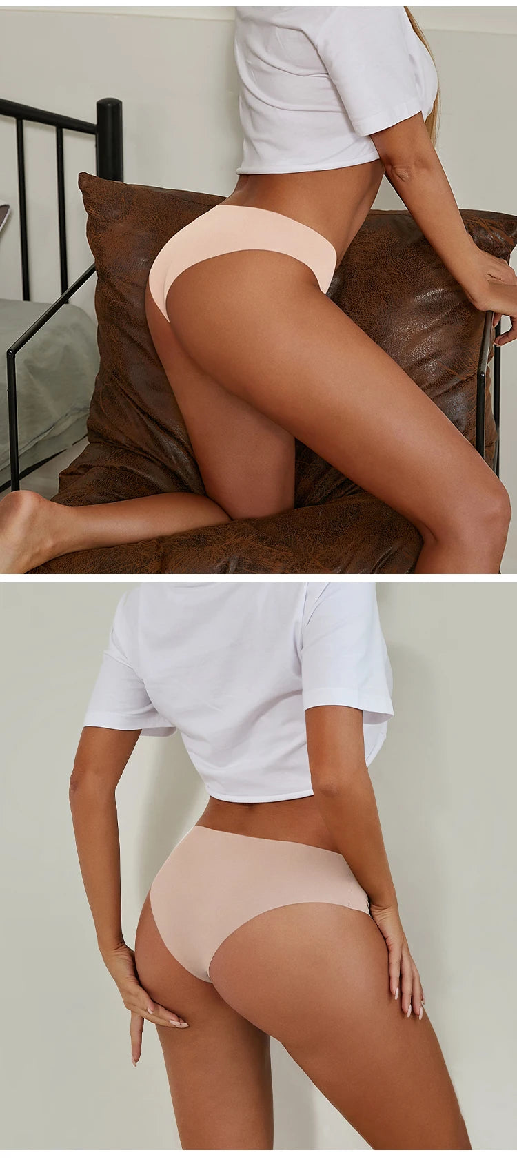 Culotte invisible sans trace pour femmes