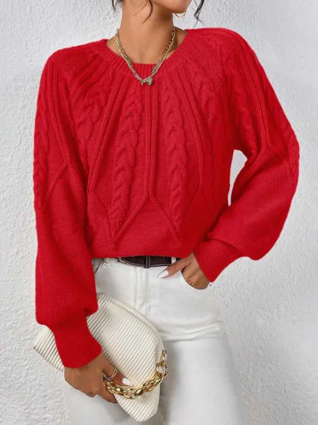 Pulls chandails à manches longues pour femmes