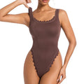 Body avec dentelle et col carré pour femmes