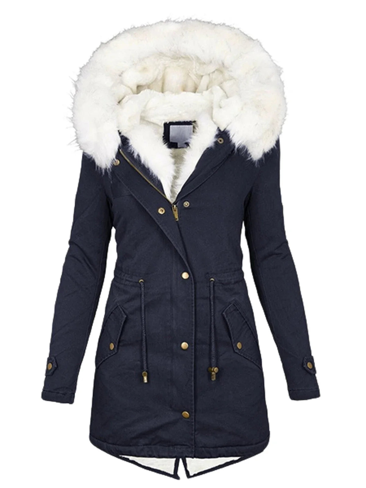 Veste parka longue pour femmes