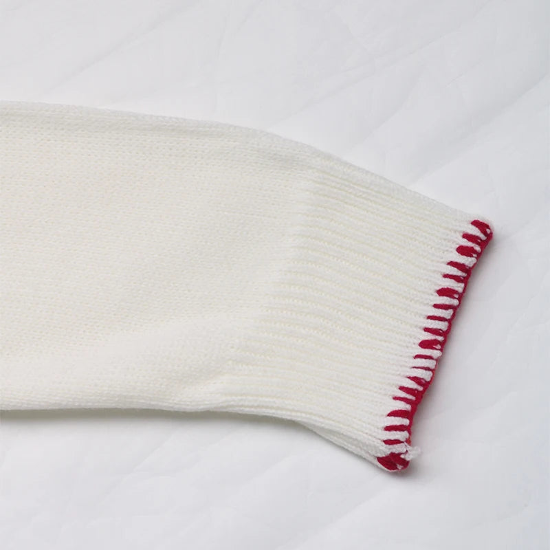 Pull en maille à col rond pour femmes