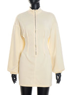 Robe à col montant pour femmes