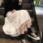 Jupe longue en tulle pour femmes