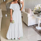 Robe d'été à manches courtes pour femmes