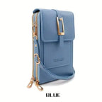 Sac à bandoulière pour téléphone portable à écran tactile pour femmes