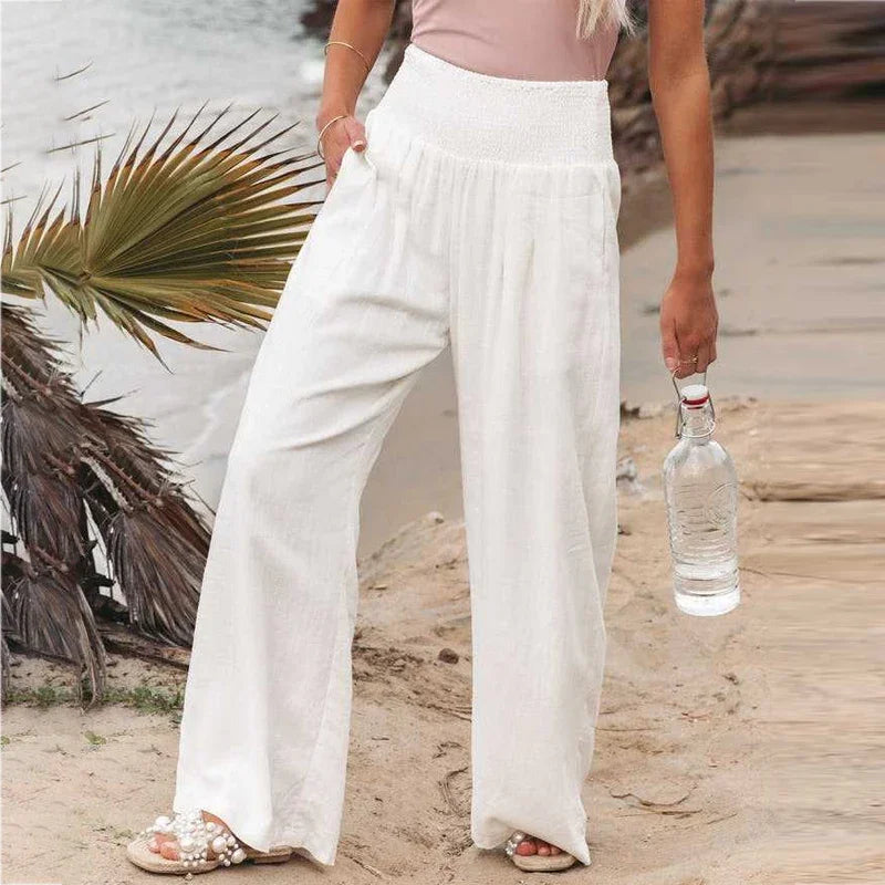Pantalon Ample Femme – Coupe Fluide
