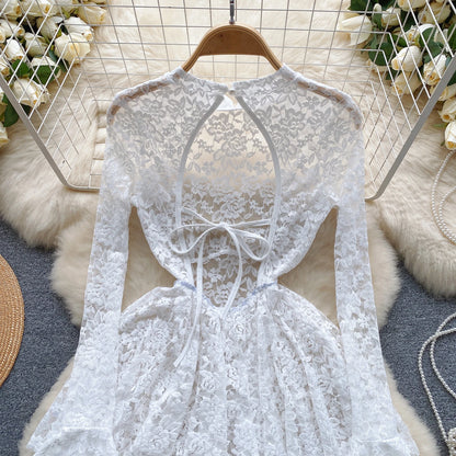 Robe de Nuit Transparente Femme – Dentelle Délicate