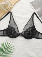 Soutien-gorge sexy en dentelle respirante pour femmes