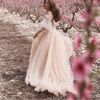 Robes de mariée manches bouffantes pour femmes