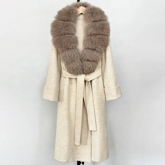 Manteau Femme – Effet Cachemire et Style Élégant