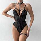 Body moulant avec dentelle pour femmes