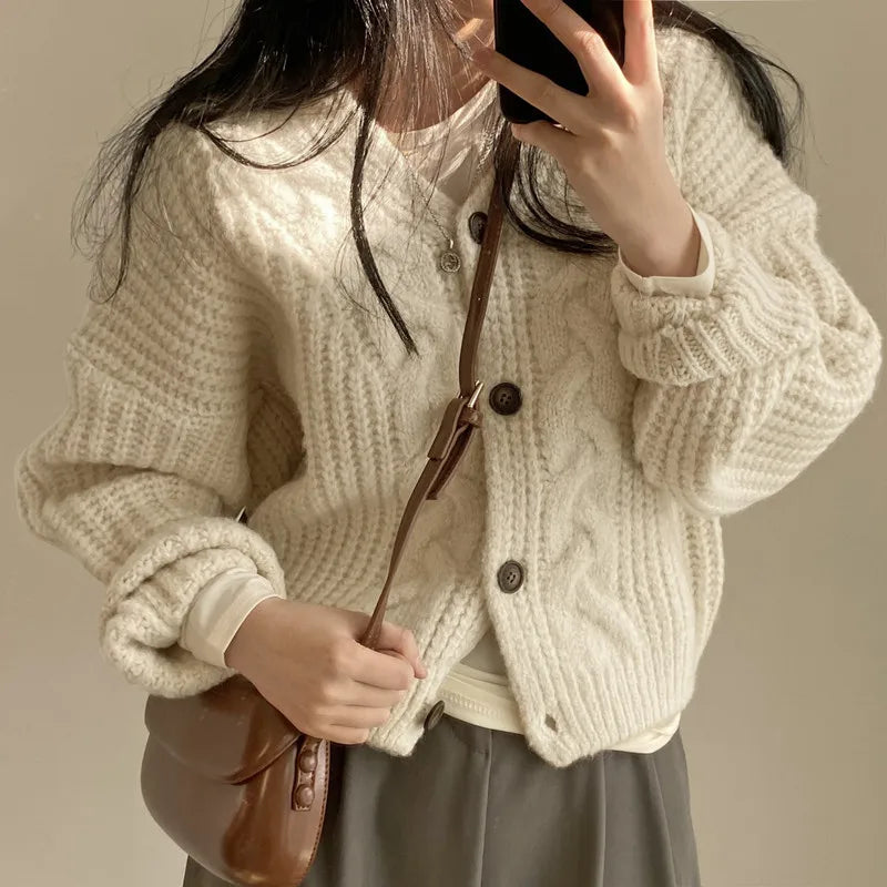 Cardigan tricoté à la mode pour femmes