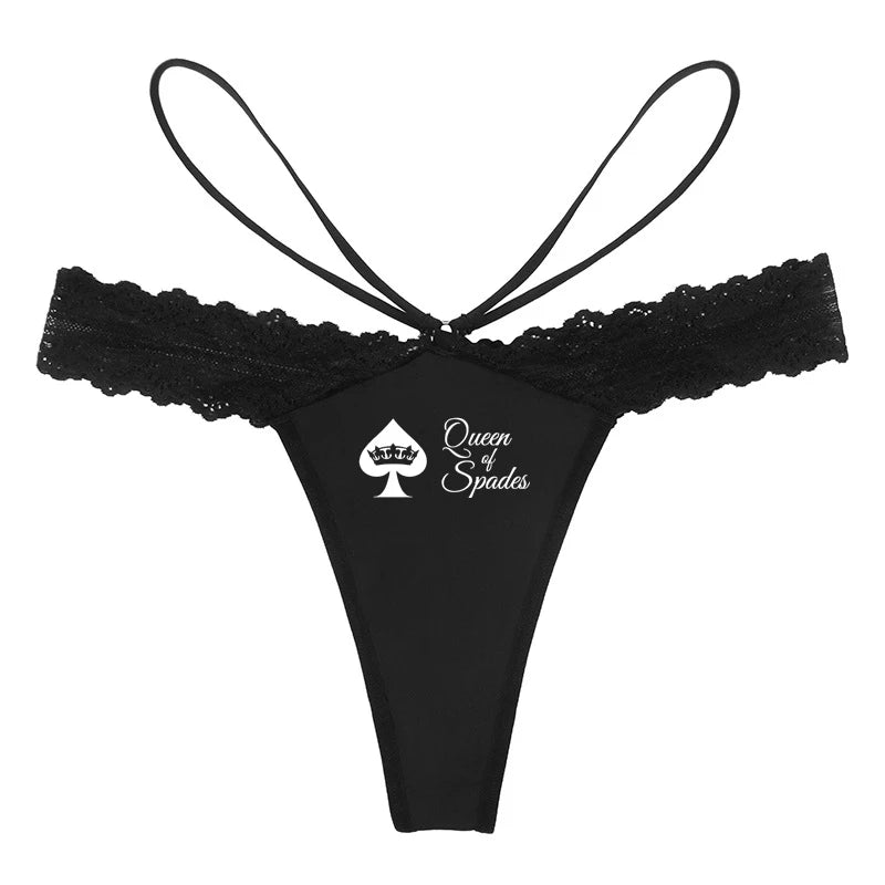 String en dentelle Sexy pour femmes