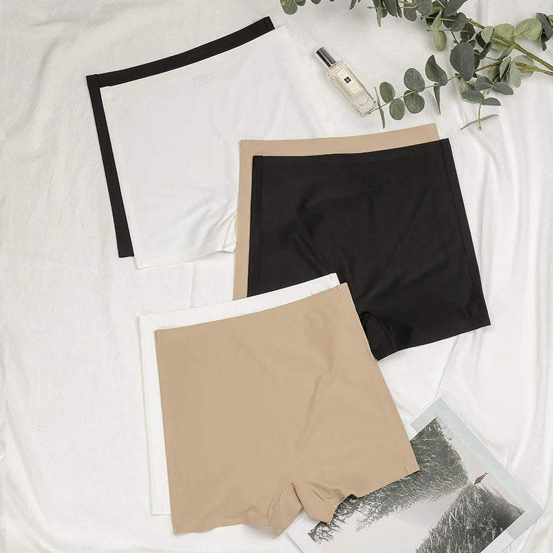 Culottes shorts sans couture glace soie pour femmes