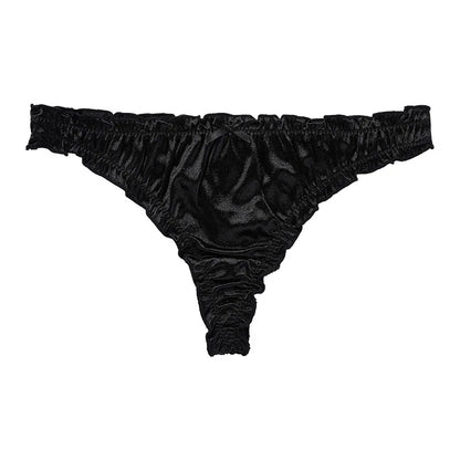 String Effet Soie Femme – Lingerie Discrète