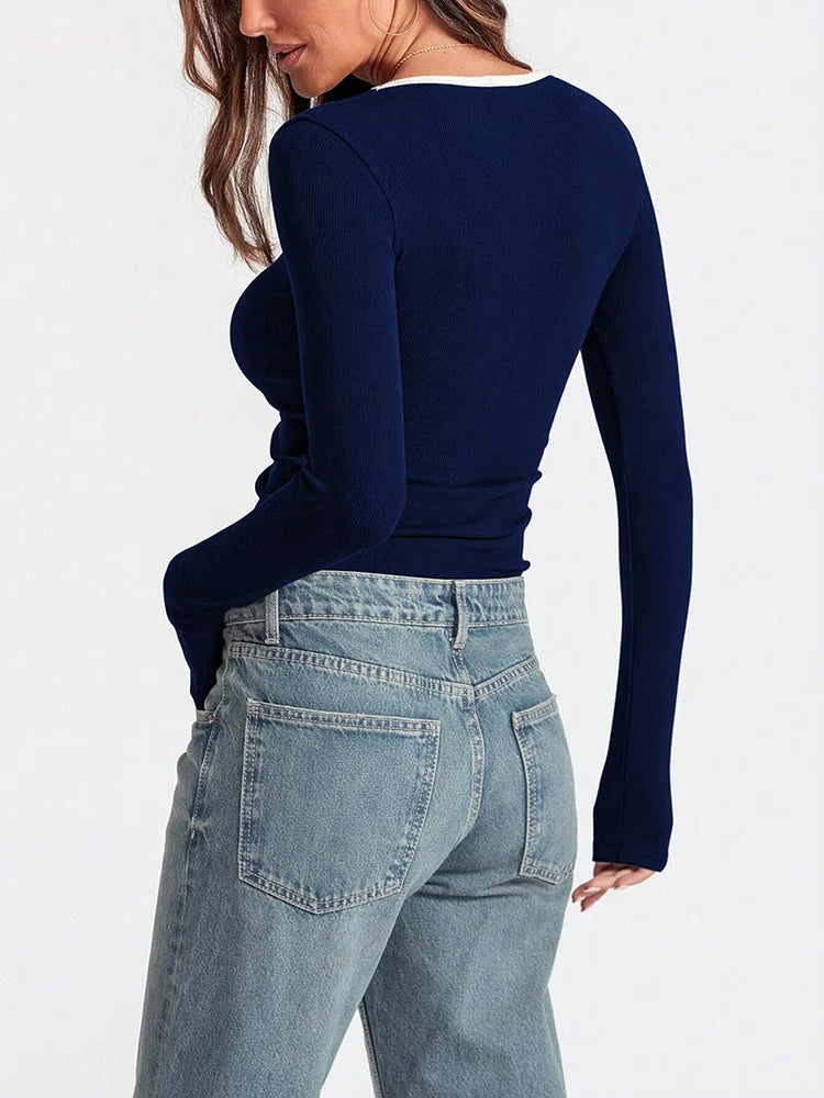T-shirt à manches longues pour femmes