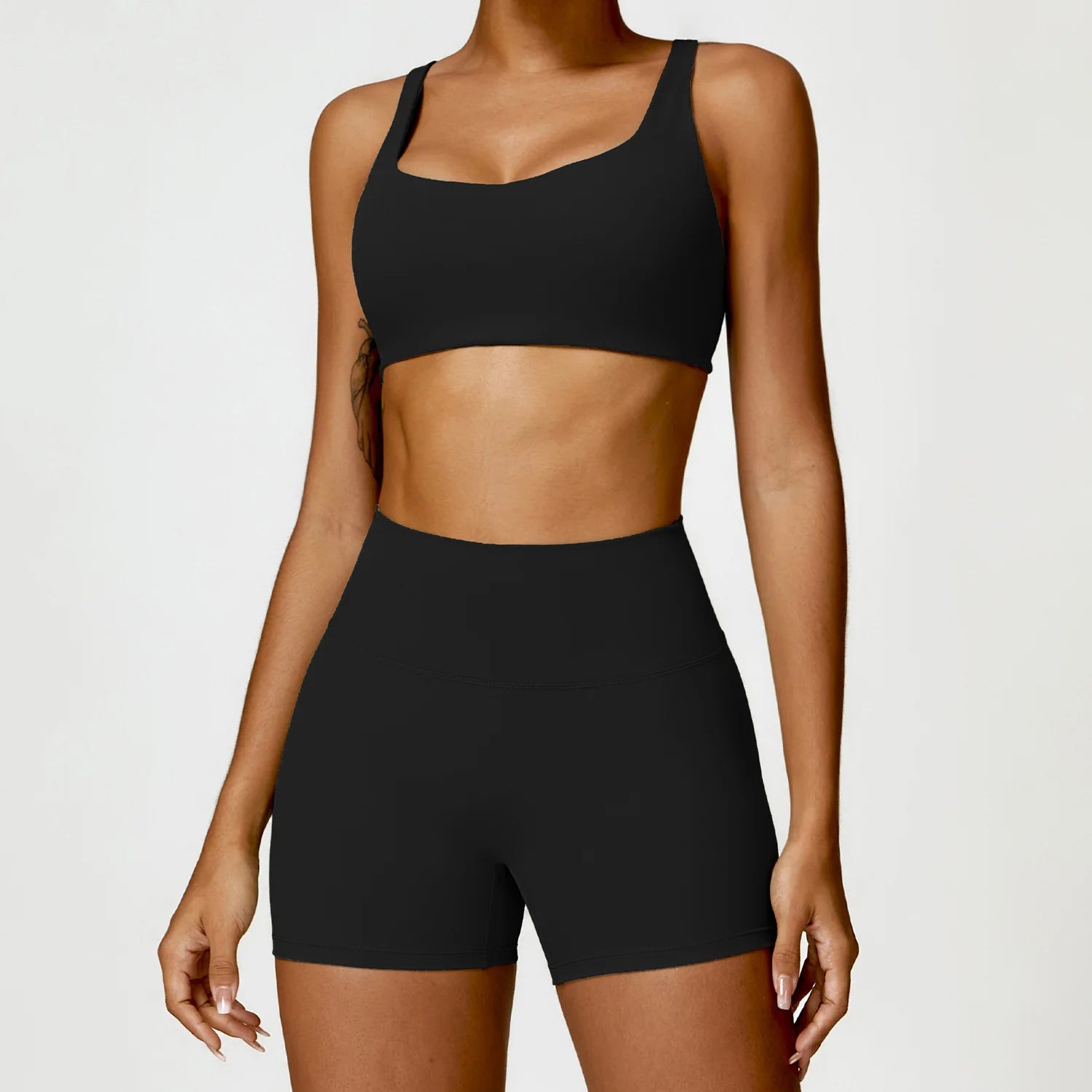 Ensemble 2 pièces de yoga sportif pour femmes