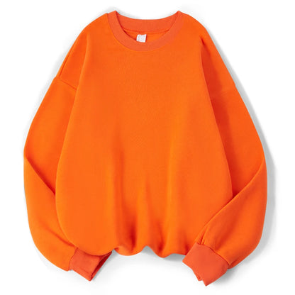 Sweat-Shirt Uni Femme – Style Coréen