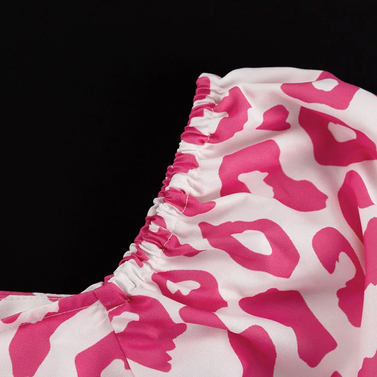 Robe d’Été Ample Femme – Imprimé