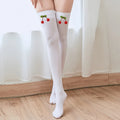 Bas de cuisse en velours pour femmes
