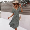 Robe à imprimé Floral pour femmes