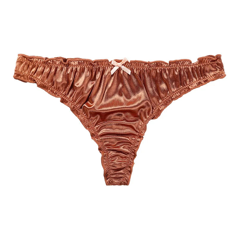String Effet Soie Femme – Lingerie Discrète