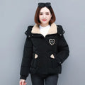 Vestes courtes rembourrées en coton pour femme