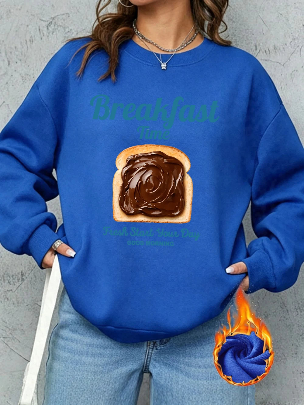 Sweat-shirt à capuche décontracté pour femmes