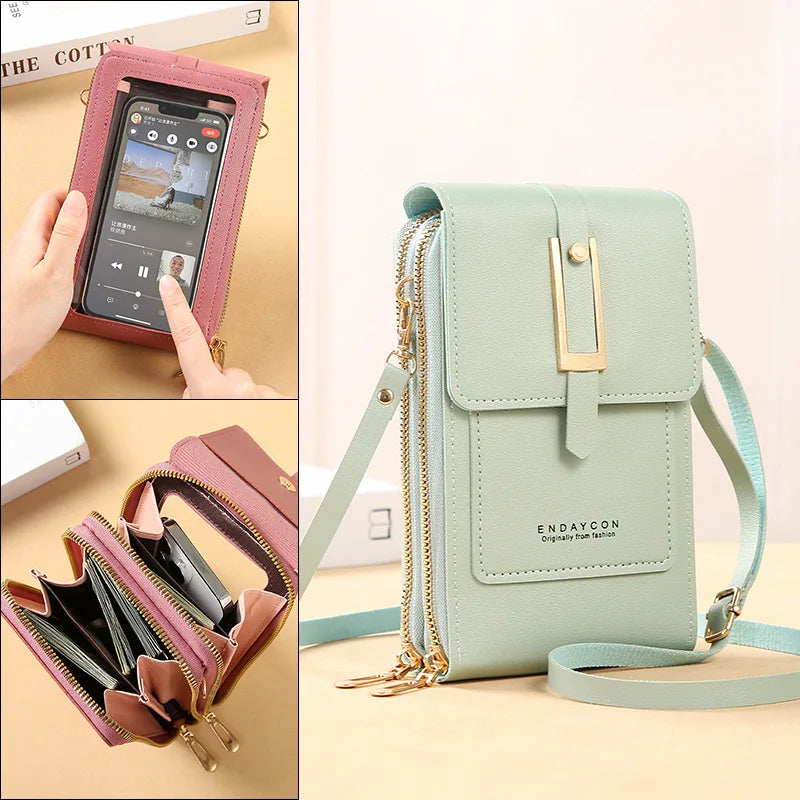 Sacs pour téléphone portable à écran tactile pour femmes