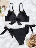 Maillot de bain deux pièces à armatures pour femmes