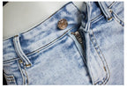 Jean taille moyenne vintage américain pour femmes