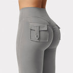 Leggings de Yoga à jambes larges et extensibles pour femmes
