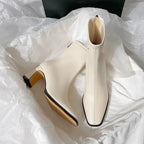 Bottines vintage chaudes en coton pour femmes
