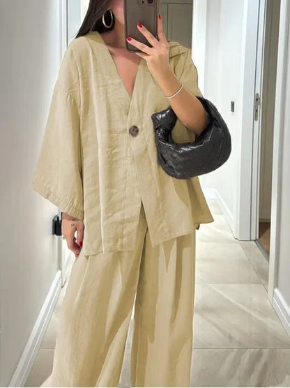Ensemble Ample Femme – Coton et Lin