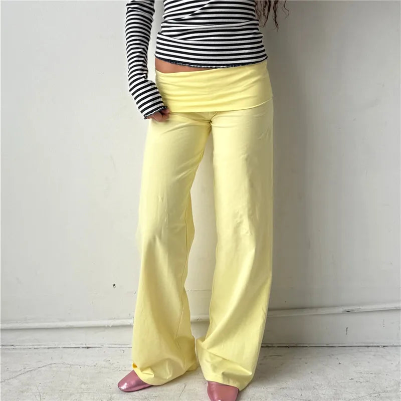 Pantalon Large Femme – Coupe Fluide